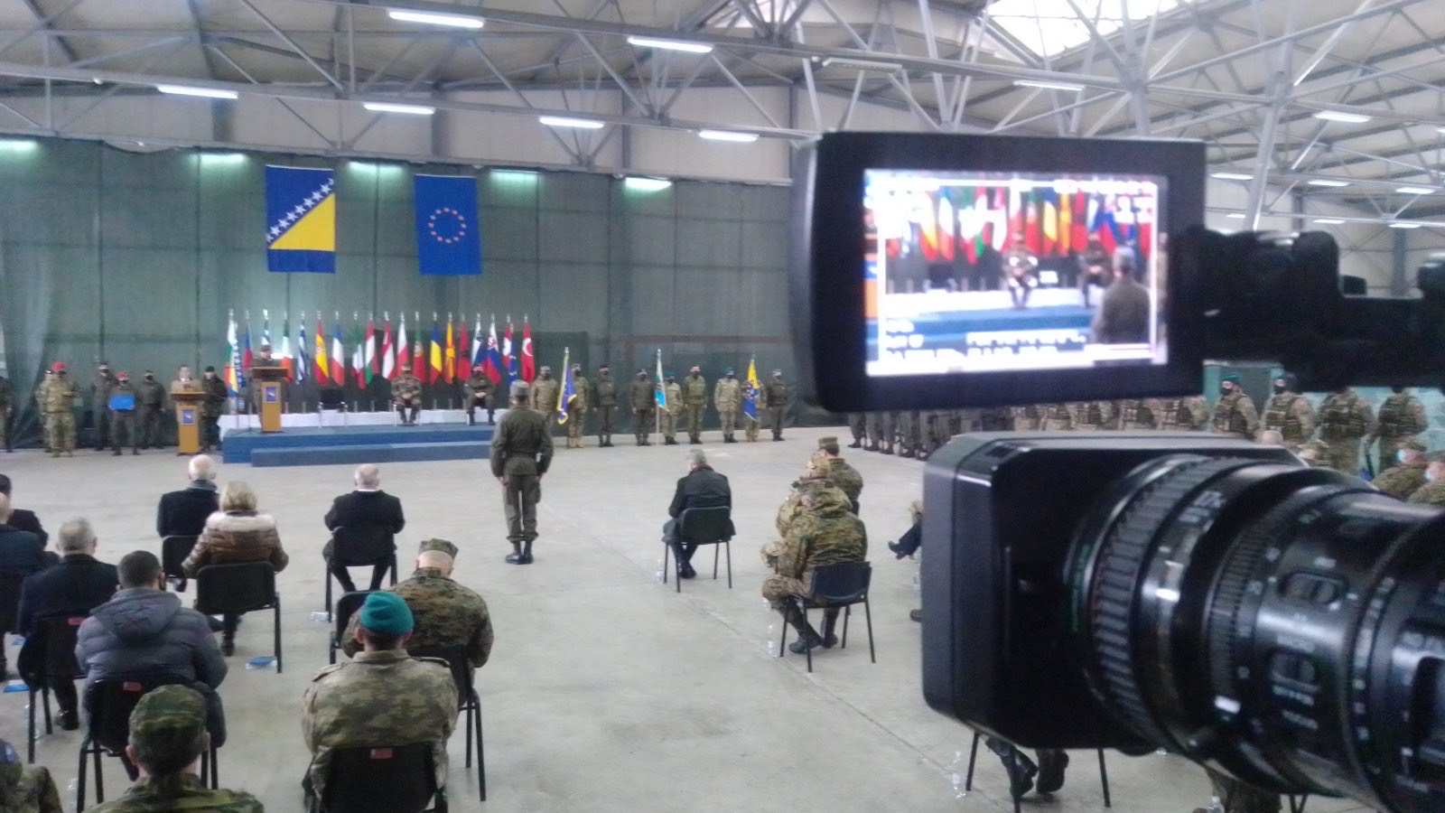 Svečana primopredaja dužnosti odlazećeg komandanta EUFOR-a